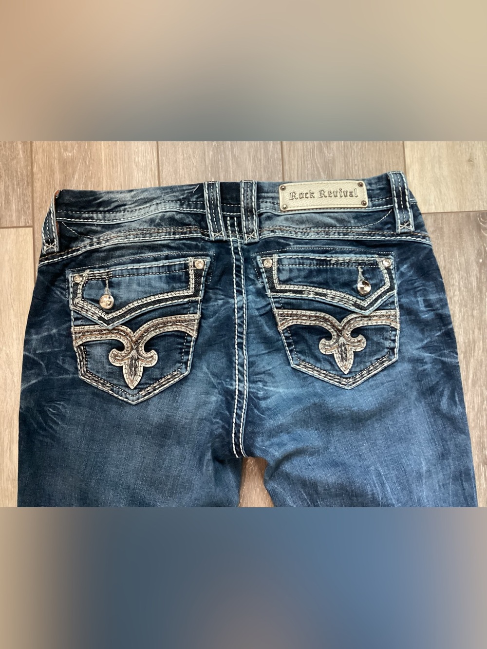 Rock Revival Barby Easy Skinny Jeans fit like 30